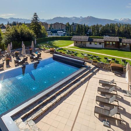 Hostellerie Du Pas De L'Ours "Relais Et Chateaux" Crans-Montana Bagian luar foto