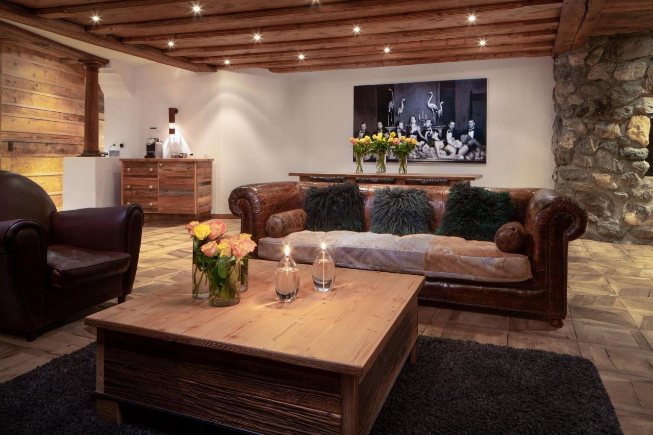 Hostellerie Du Pas De L'Ours "Relais Et Chateaux" Crans-Montana Bagian luar foto