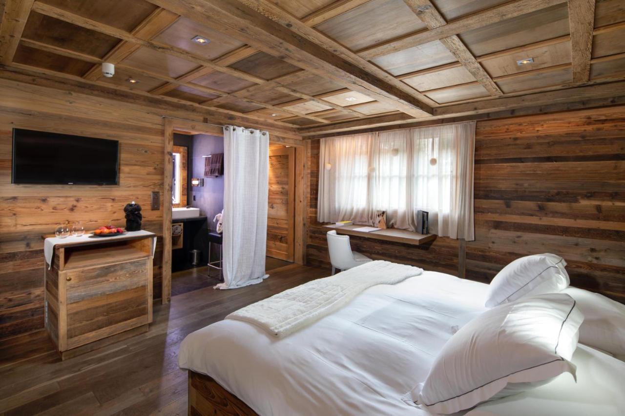 Hostellerie Du Pas De L'Ours "Relais Et Chateaux" Crans-Montana Bagian luar foto