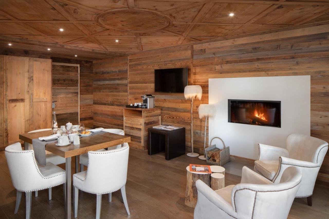 Hostellerie Du Pas De L'Ours "Relais Et Chateaux" Crans-Montana Bagian luar foto