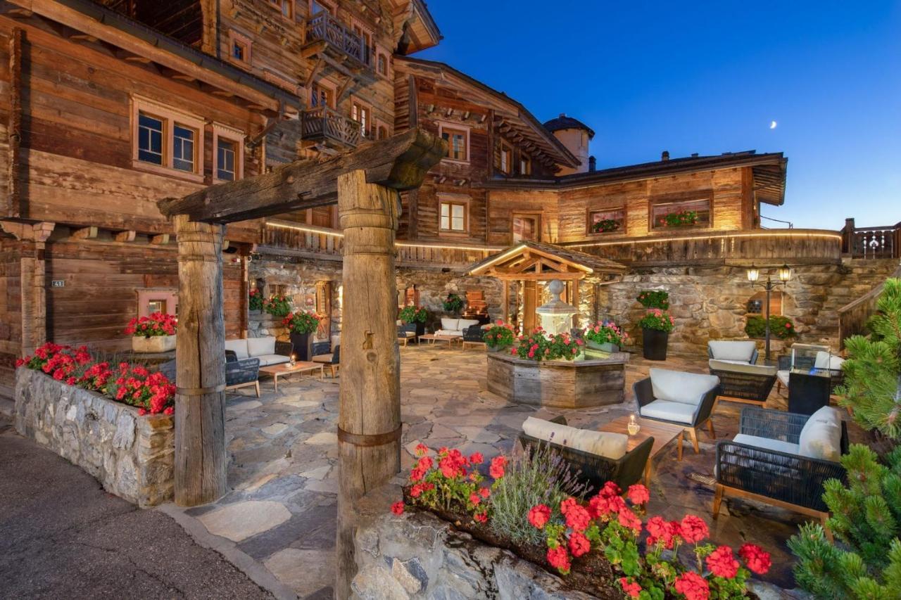 Hostellerie Du Pas De L'Ours "Relais Et Chateaux" Crans-Montana Bagian luar foto