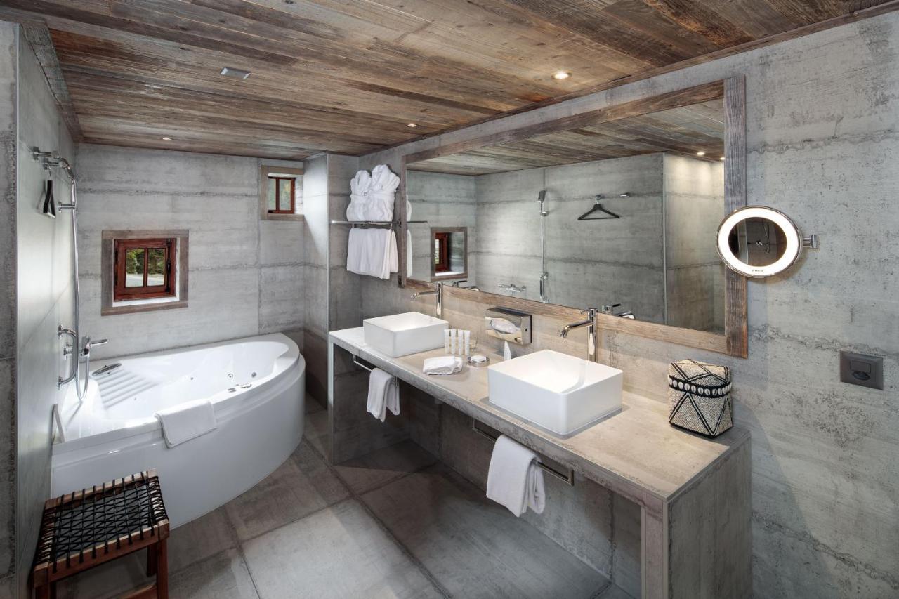Hostellerie Du Pas De L'Ours "Relais Et Chateaux" Crans-Montana Bagian luar foto