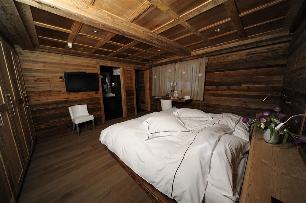 Hostellerie Du Pas De L'Ours "Relais Et Chateaux" Crans-Montana Bagian luar foto