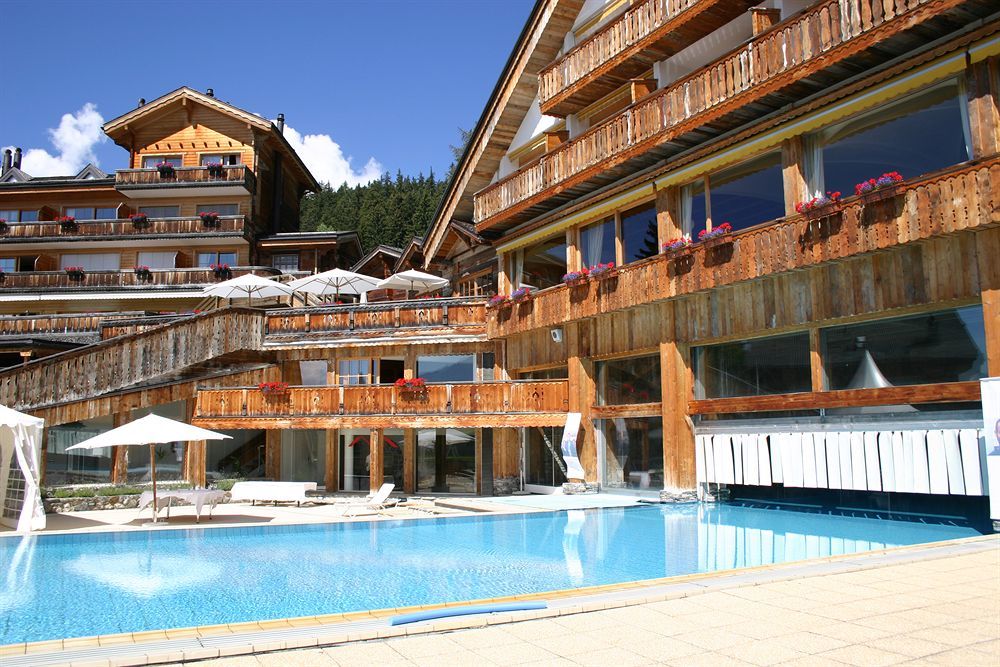 Hostellerie Du Pas De L'Ours "Relais Et Chateaux" Crans-Montana Bagian luar foto