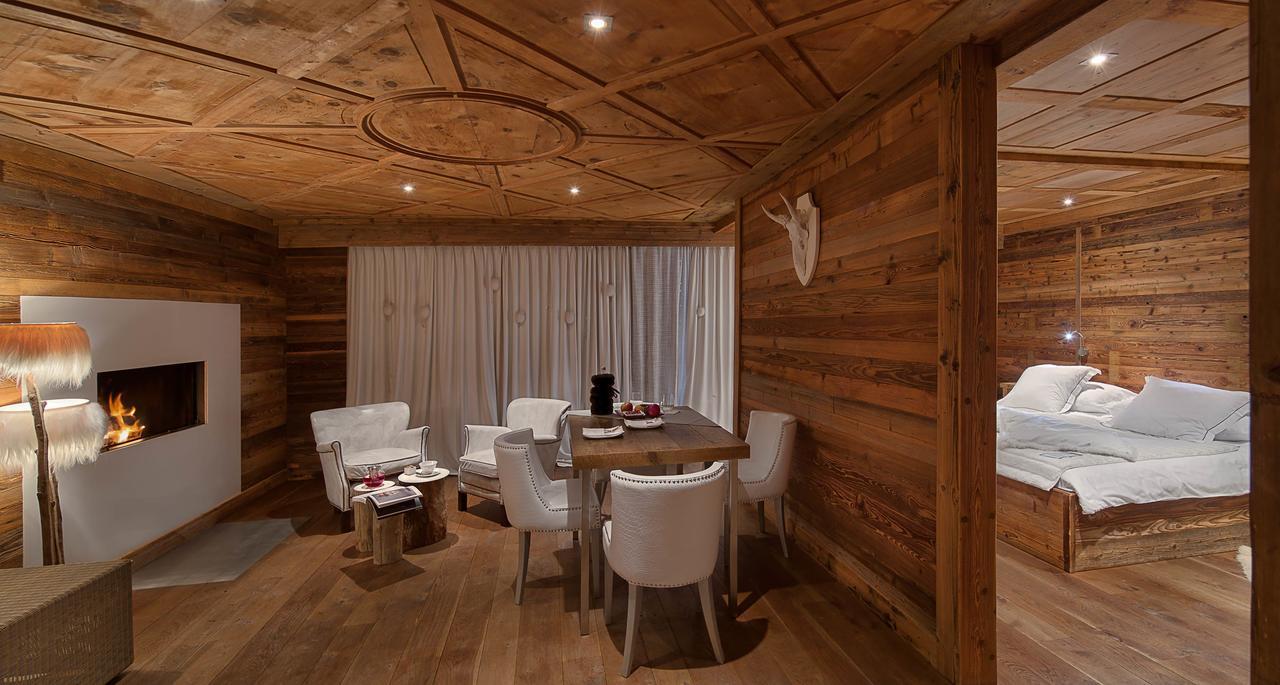 Hostellerie Du Pas De L'Ours "Relais Et Chateaux" Crans-Montana Bagian luar foto