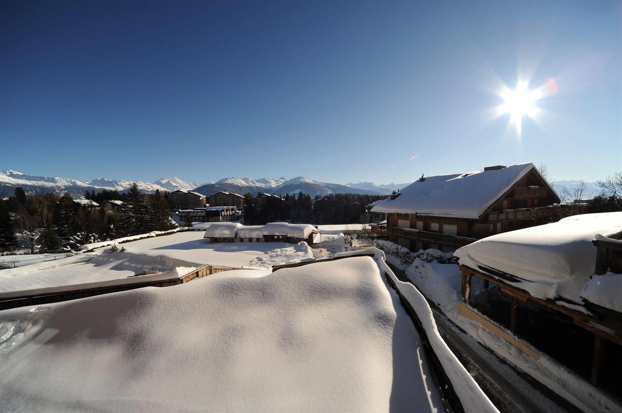 Hostellerie Du Pas De L'Ours "Relais Et Chateaux" Crans-Montana Bagian luar foto
