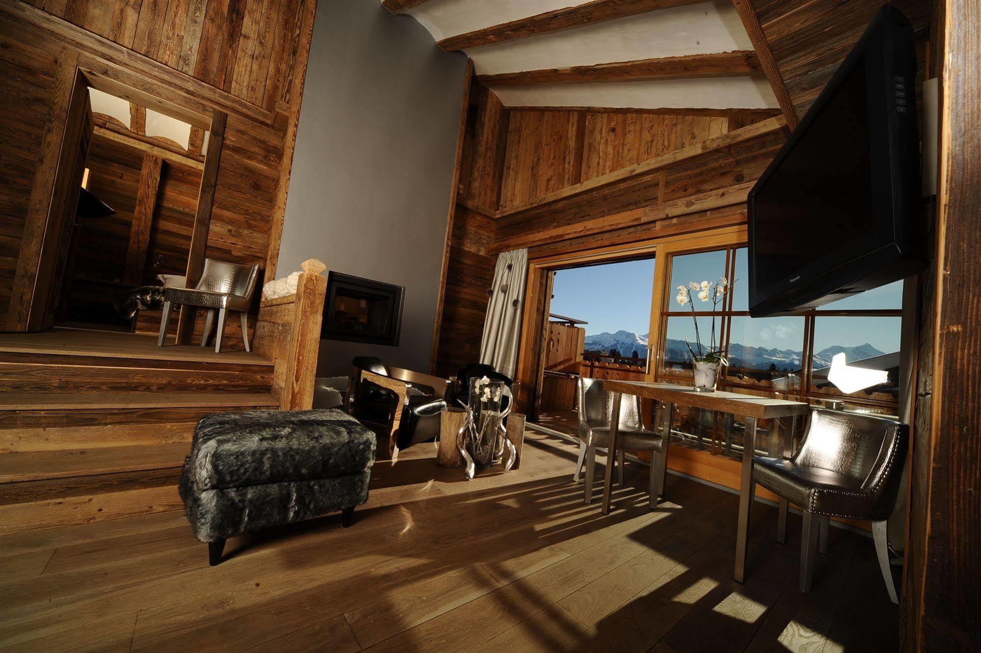 Hostellerie Du Pas De L'Ours "Relais Et Chateaux" Crans-Montana Bagian luar foto