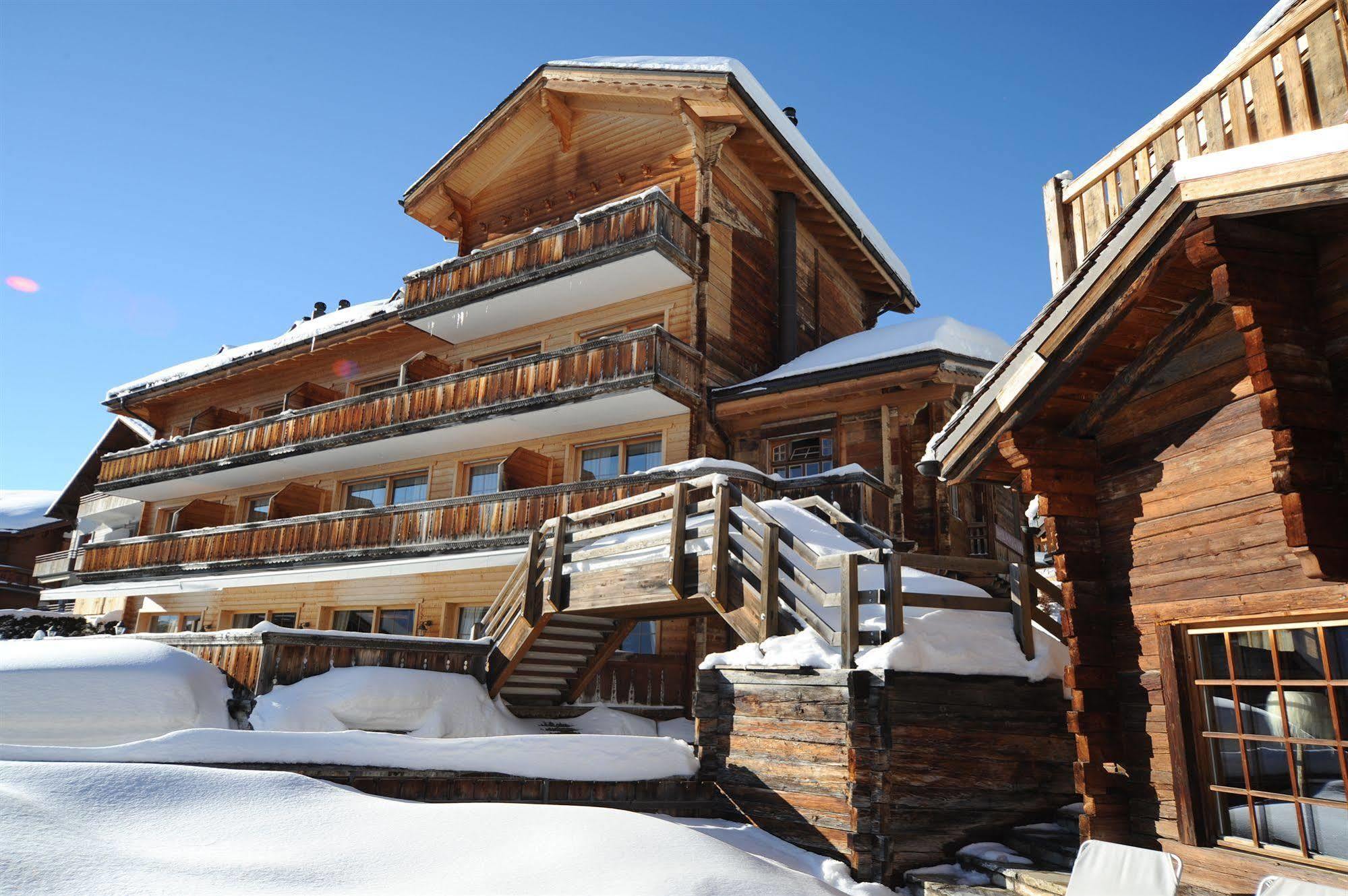 Hostellerie Du Pas De L'Ours "Relais Et Chateaux" Crans-Montana Bagian luar foto