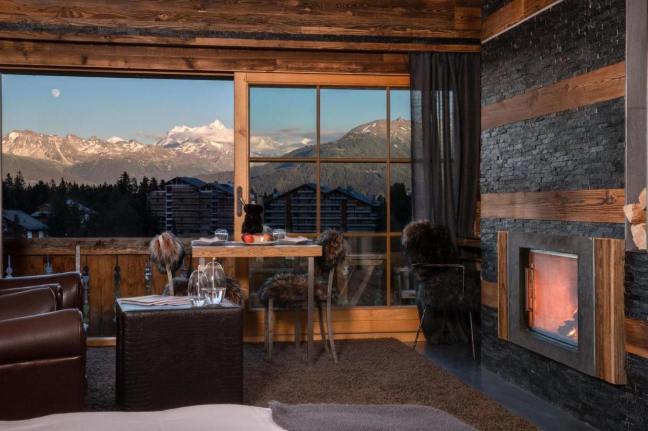 Hostellerie Du Pas De L'Ours "Relais Et Chateaux" Crans-Montana Bagian luar foto