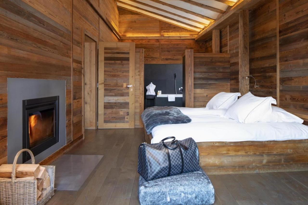 Hostellerie Du Pas De L'Ours "Relais Et Chateaux" Crans-Montana Bagian luar foto