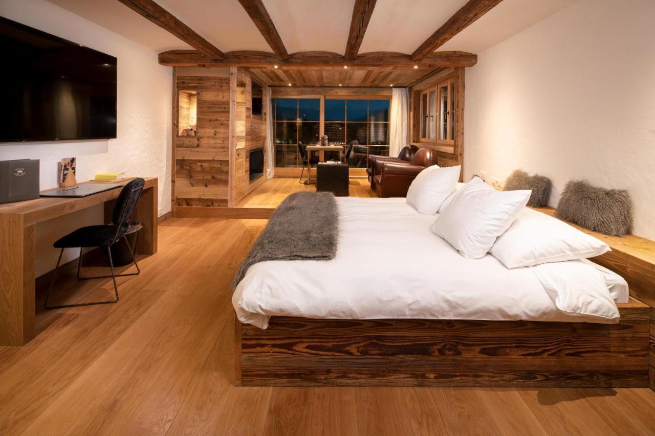 Hostellerie Du Pas De L'Ours "Relais Et Chateaux" Crans-Montana Bagian luar foto