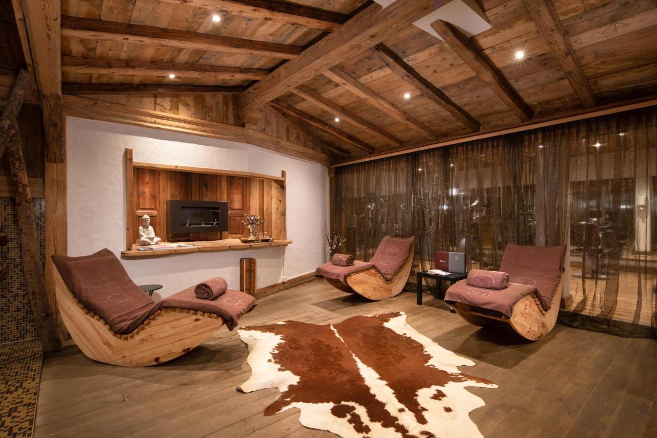 Hostellerie Du Pas De L'Ours "Relais Et Chateaux" Crans-Montana Bagian luar foto