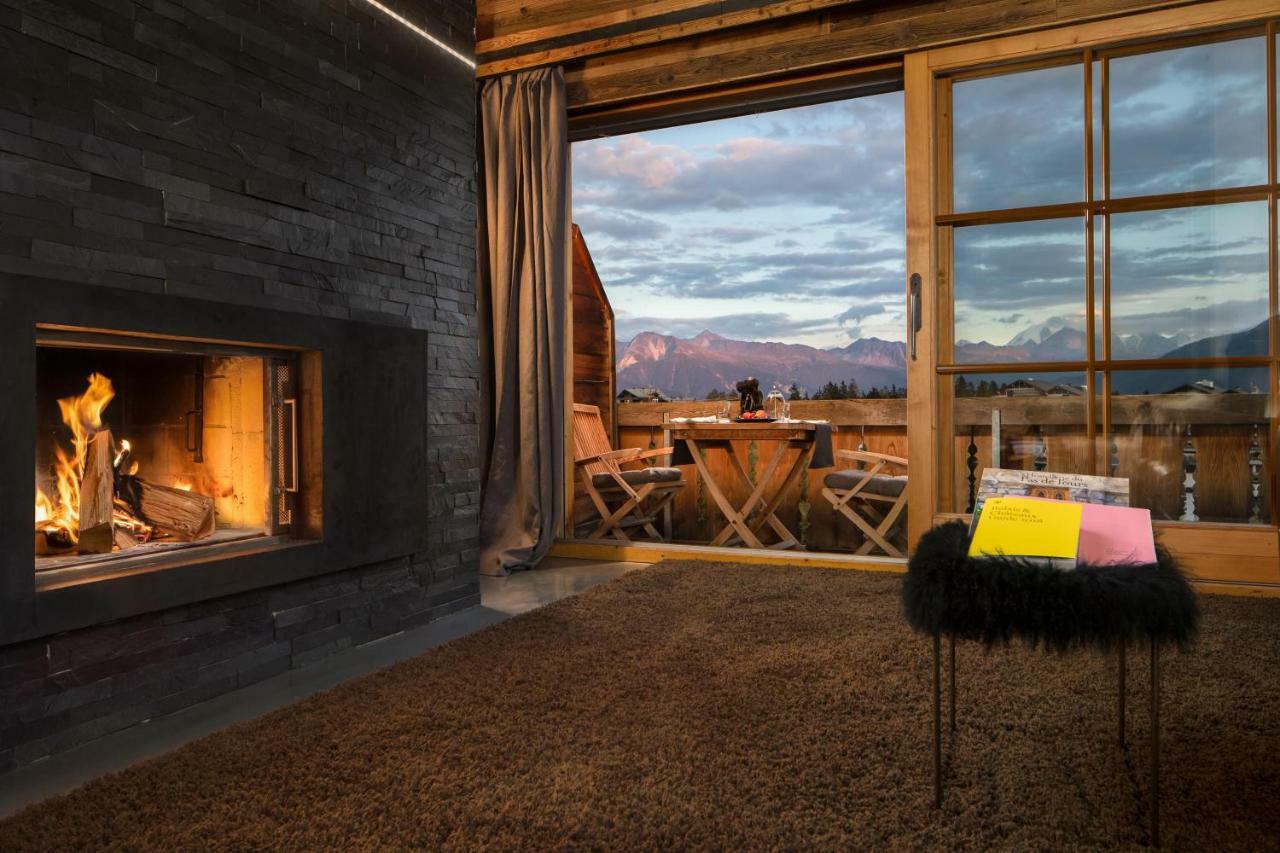 Hostellerie Du Pas De L'Ours "Relais Et Chateaux" Crans-Montana Bagian luar foto